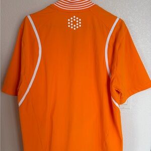 Puma Orange Men's Jersey with White Trim